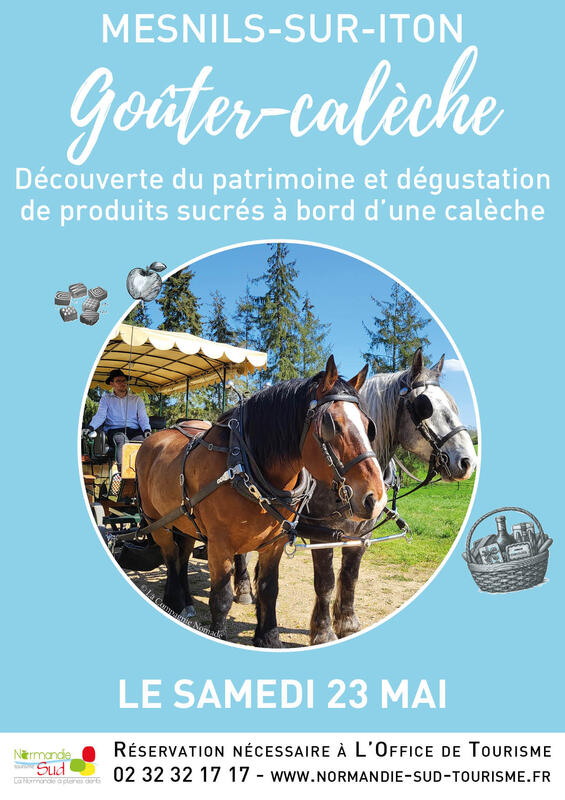 Goûter-calèche à Damville