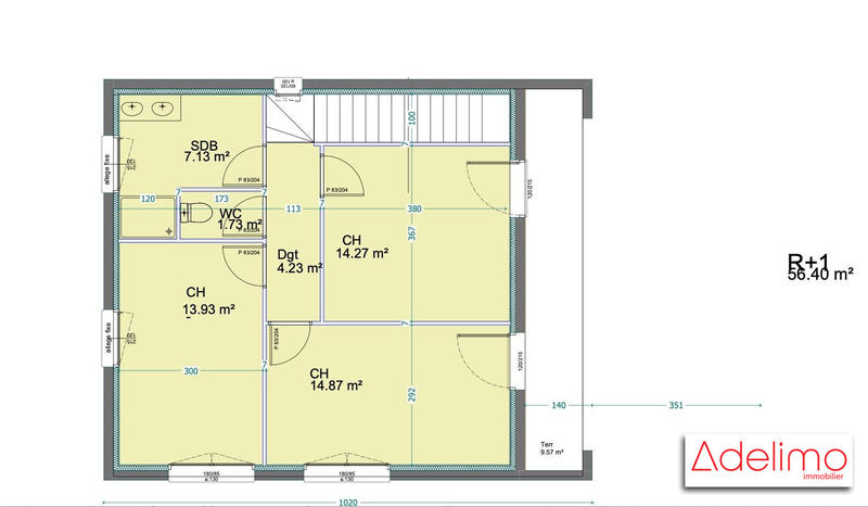 Maison contemporaine - 125 m² - 5 pièces