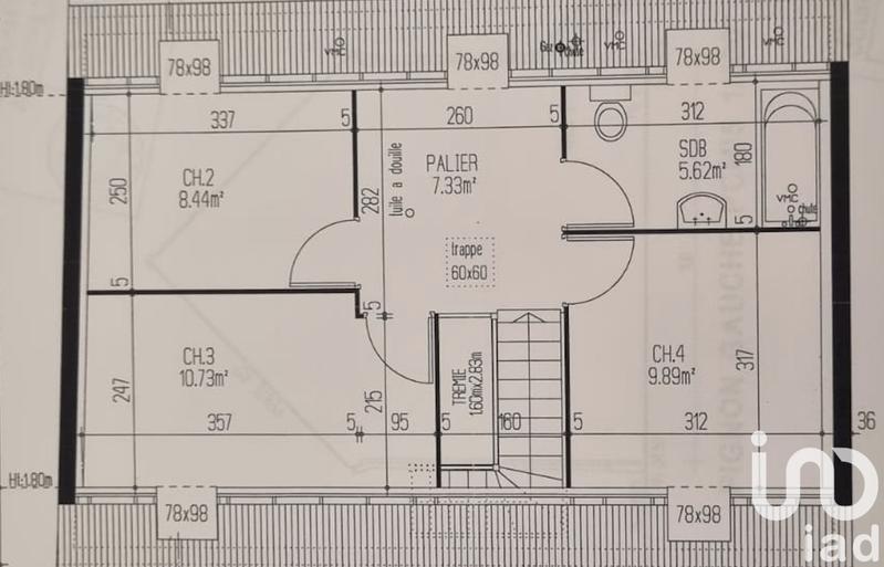 Maison - 100 m² - 5 pièces