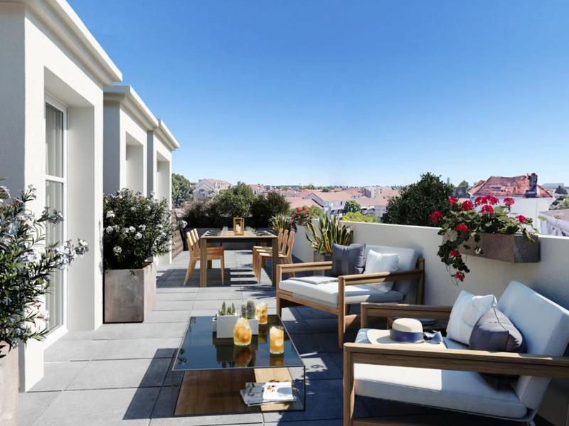 Appartement - 90 m² - 4 pièces