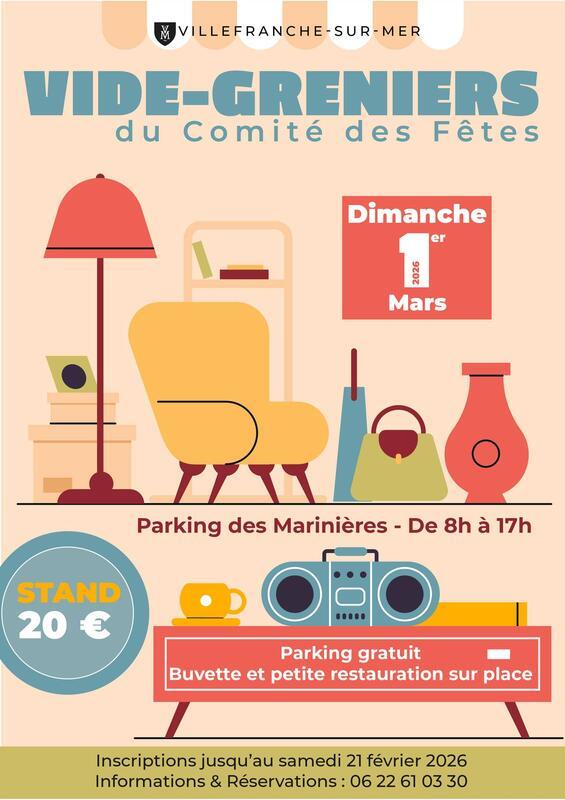 Vide grenier du comité des fêtes
