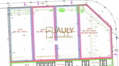 Terrain commercial - 533 m²
