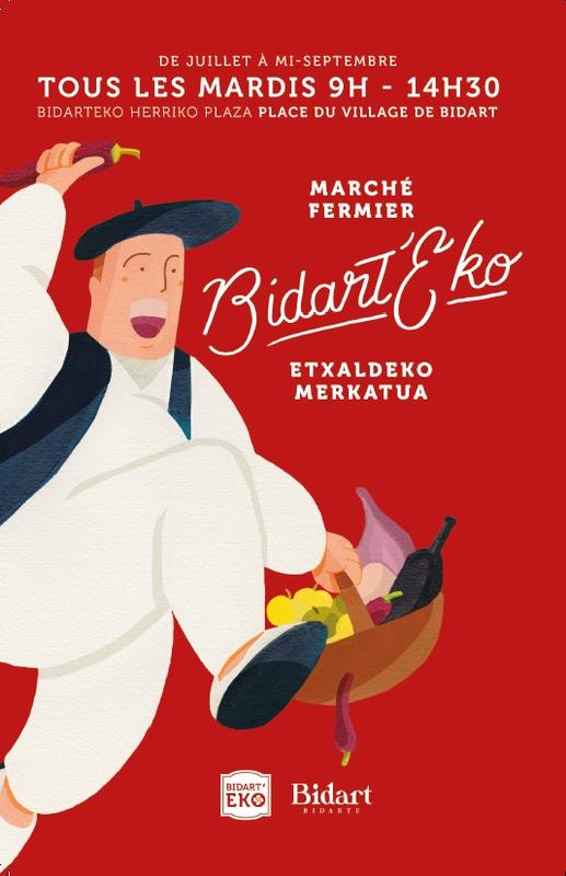 Marché fermier Bidart'Eko