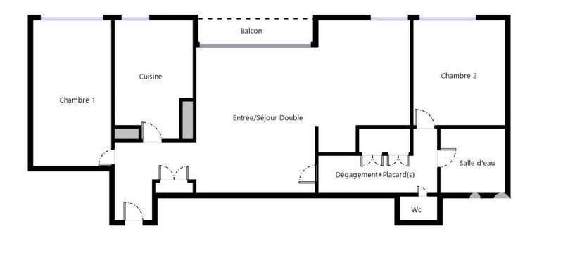 Appartement - 73 m² - 4 pièces