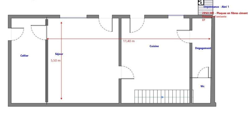 Maison de village - 94 m² - 3 pièces