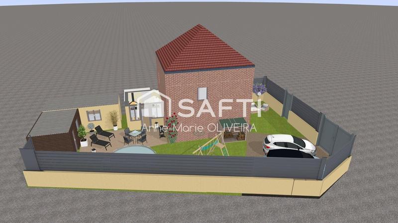 Maison de village - 85 m² - 5 pièces