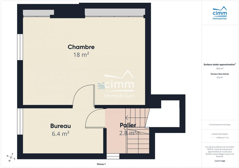 Maison - 96 m² - 3 pièces