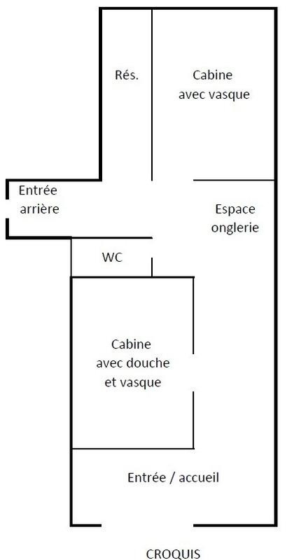 Fonds de commerce - Beauté / Bien-être - 50 m²