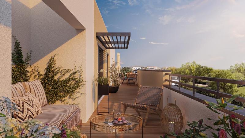 Penthouse - 38 m² - 2 pièces