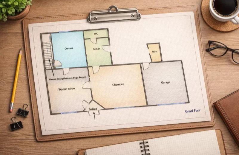 Maison - 100 m² - 5 pièces