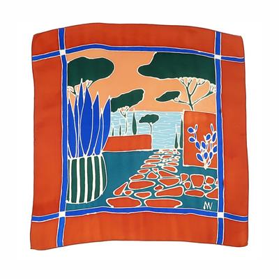 Parcc : atelier peinture sur soie, avec Marion Vallerin