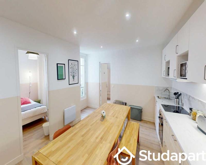 Chambre - 18 m² - 1 pièce