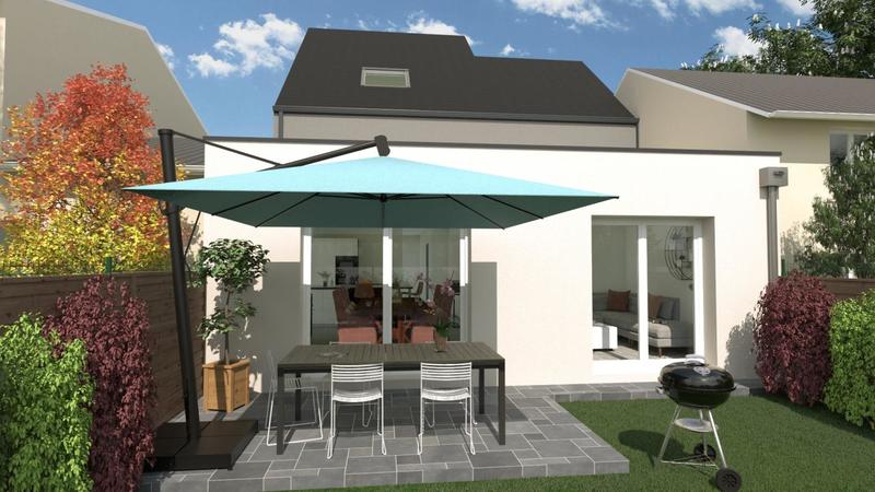 Maison - 90 m² - 4 pièces