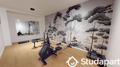 Chambre - 10 m² - 1 pièce