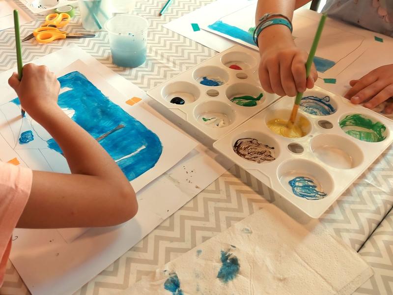 Atelier enfant : Portrait cubiste