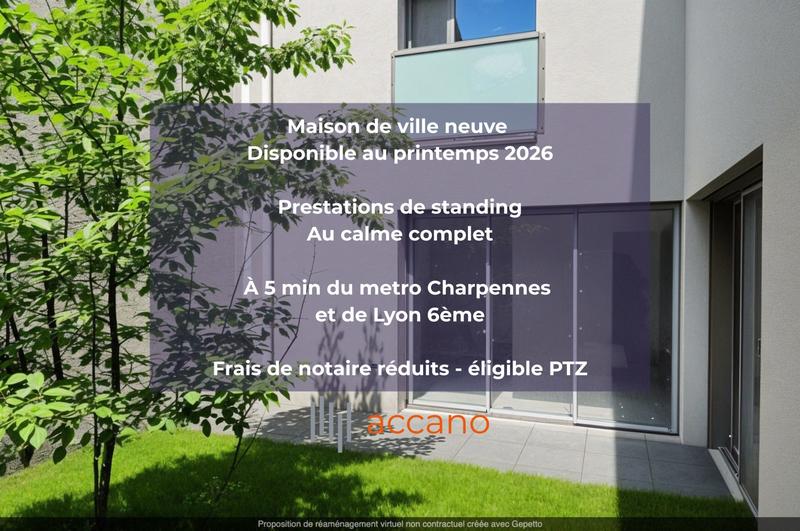 Maison - 85 m² - 4 pièces