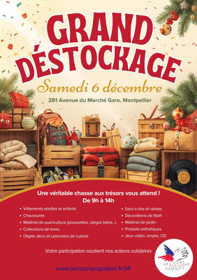 Grand Déstockage - Braderie à Montpellier