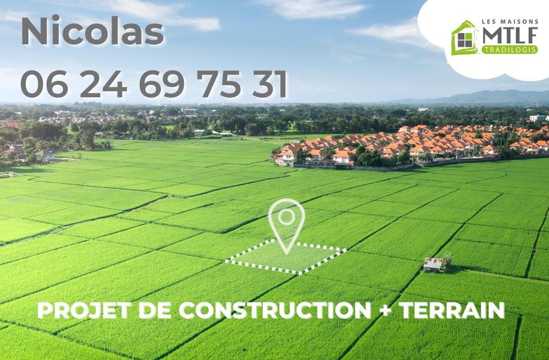 Terrain constructible - 6 150 m²