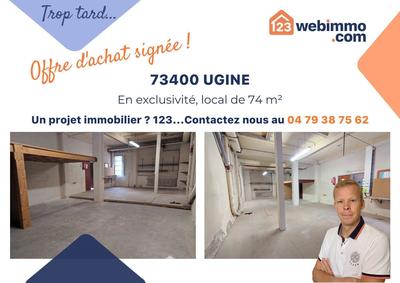 Local commercial - 74 m² - 1 pièce