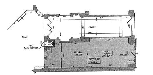 Local commercial - 77 m²