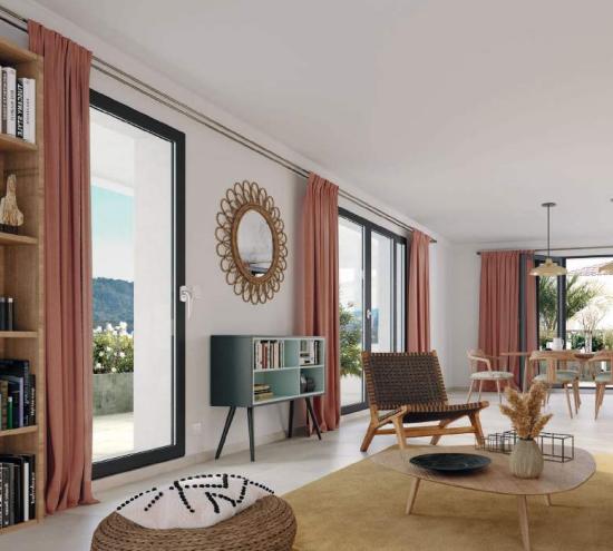 Appartement - 62 m² - 3 pièces