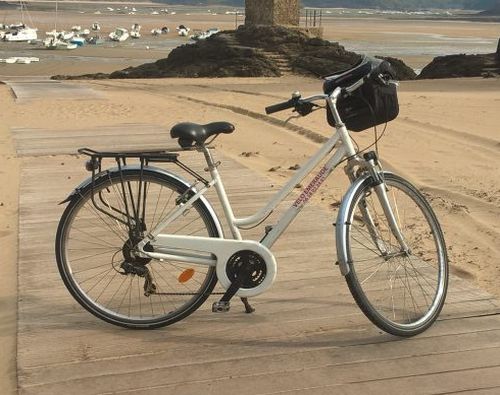 Vélo émreraude côté Manche