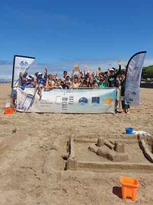 Concours de châteaux de sable - Camping Ametza