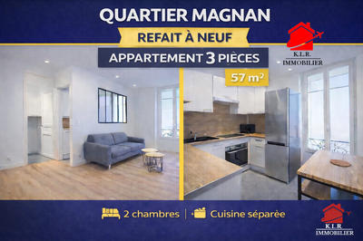 Appartement - 57 m² - 3 pièces