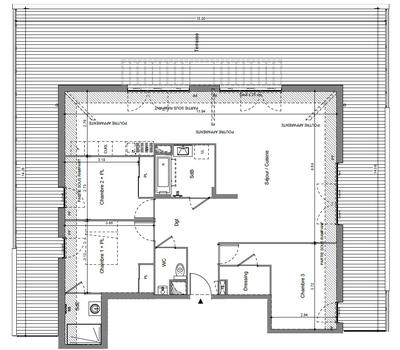 Appartement - 109 m² - 4 pièces