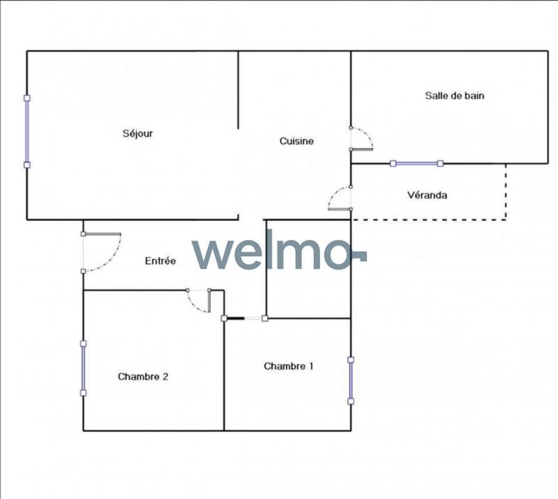 Appartement - 90 m² - 4 pièces