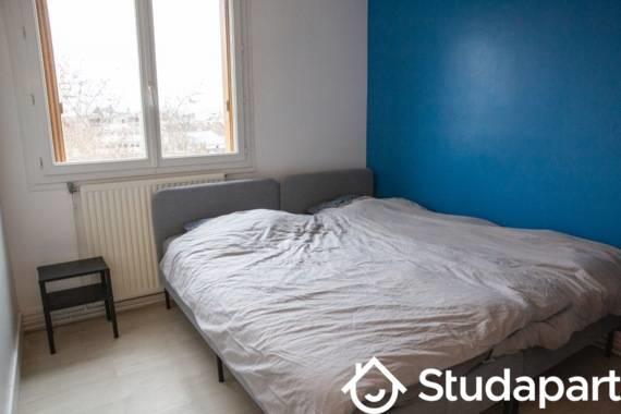 Chambre - 9 m² - 1 pièce