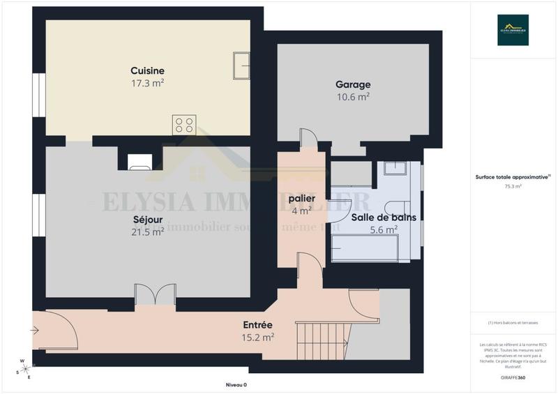 Maison de village - 132 m² - 4 pièces