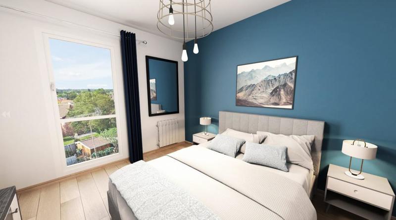 Appartement - 61 m² - 3 pièces