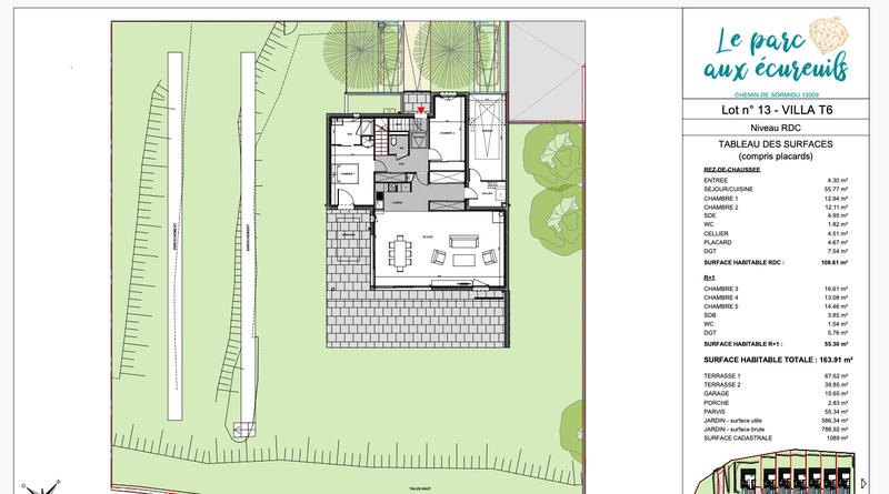 Villa - 163 m² - 6 pièces