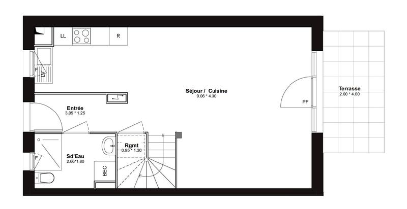 Maison - 88 m² - 4 pièces