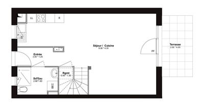 Maison - 88 m² - 4 pièces