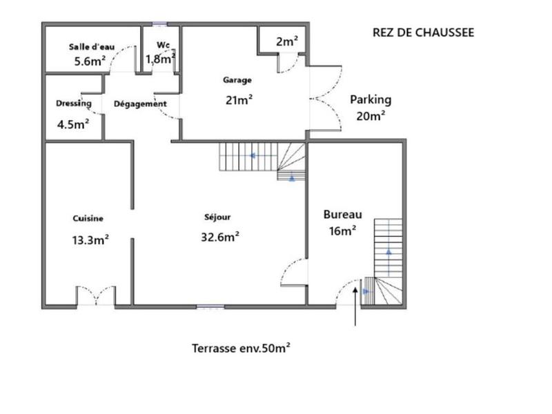 Maison - 113 m² - 5 pièces