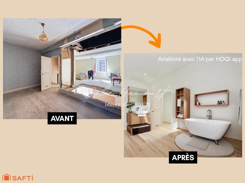 Maison - 57 m² - 3 pièces