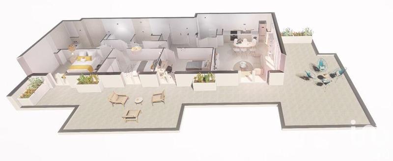 Appartement - 82 m² - 4 pièces