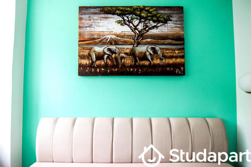 Chambre - 18 m² - 1 pièce