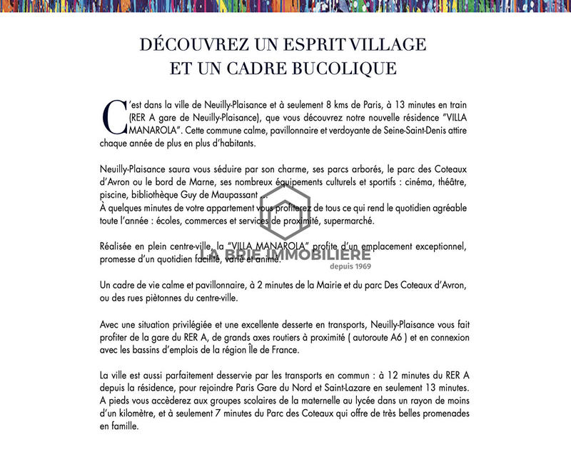 Appartement - 58 m² - 3 pièces