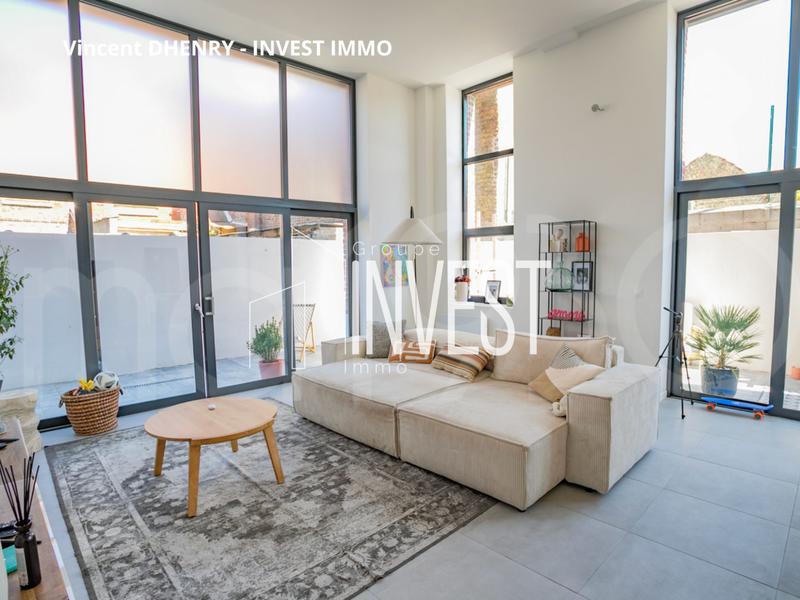 Loft - 120 m² - 3 pièces