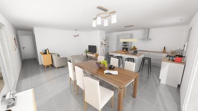 Maison - 90 m² - 5 pièces