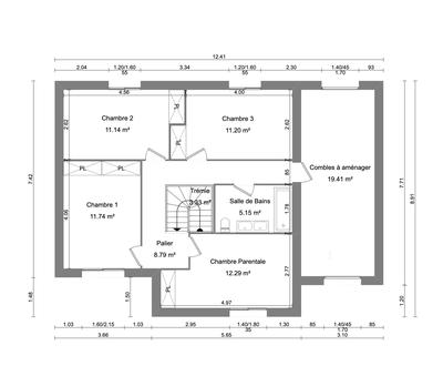 Maison - 110 m² - 7 pièces