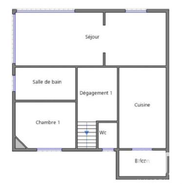 Maison - 107 m² - 6 pièces