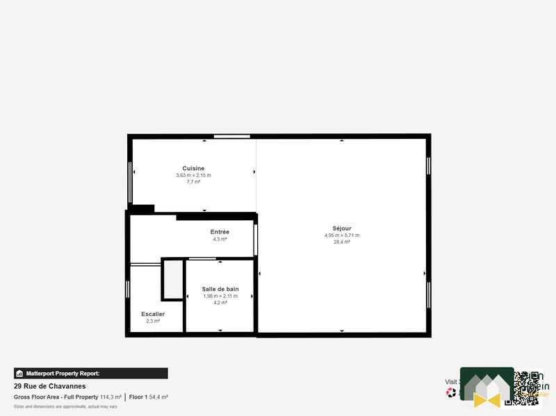 Maison - 90 m² - 4 pièces