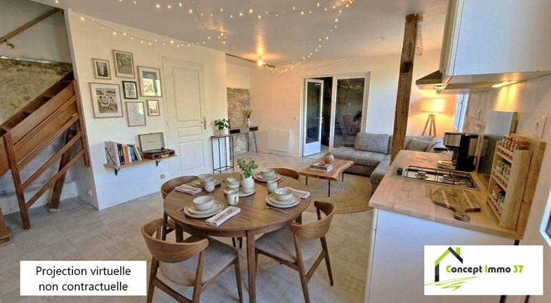 Maison - 47 m² - 3 pièces