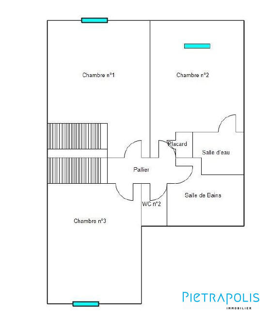 Duplex - 100 m² - 4 pièces