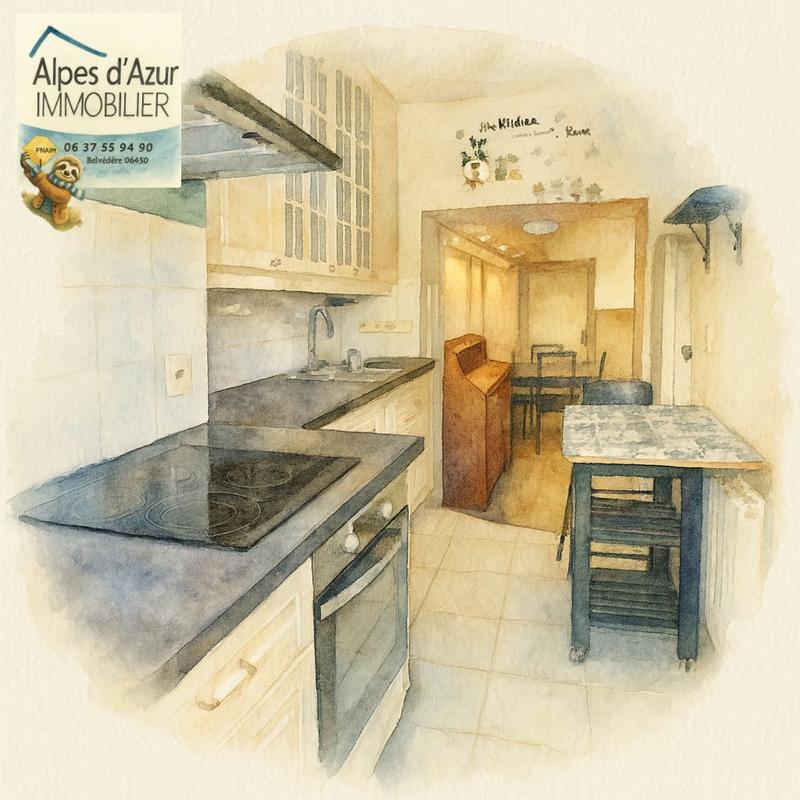 Appartement - 44 m² - 2 pièces