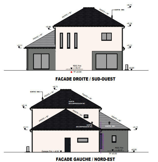 Maison - 165 m² - 7 pièces